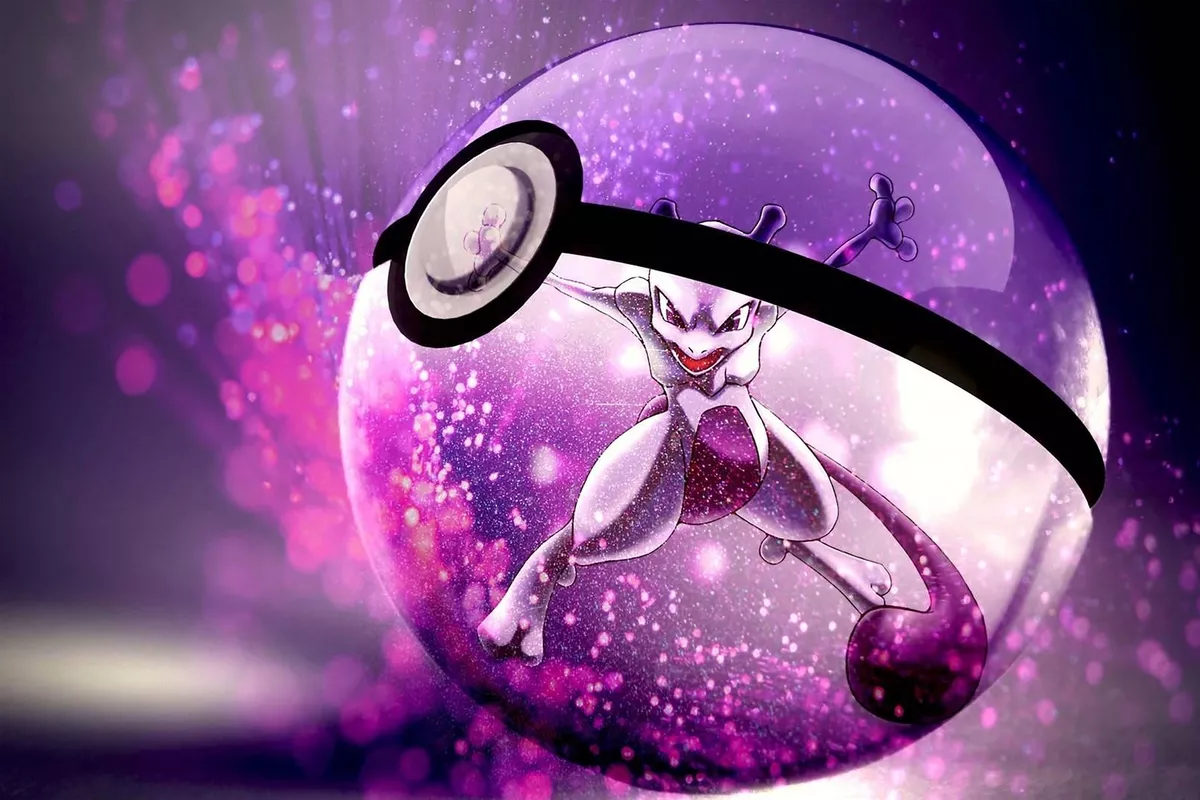 Mewtwo Pokemon 2019 MOVIE Art Wall Indoor Room Outdoor Poster - POSTER 20x30