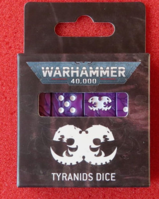 Games Workshop Tyraniden Würfel Set 2023 Neu WH40K Neu in OVP Warhammer 40.000 Tyraniden GW