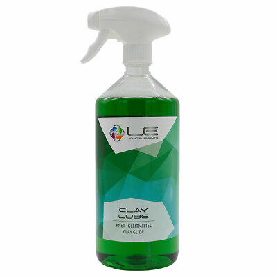 Liquid Elements Clay Lube Knet-Gleitmittel 1000ml Reinigungsknete Knete Lack Kfz