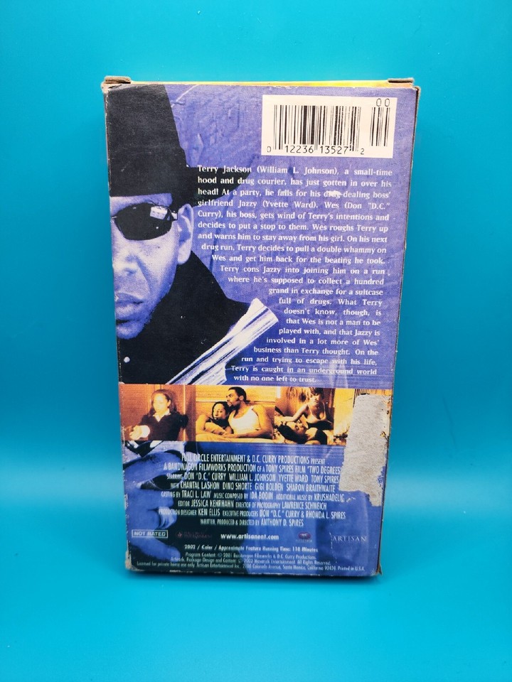 Two Degrees (VHS 2001) Super RARE Maverick UNRATED Don "D.C." Curry | eBay
