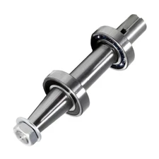 BUTCHER BOY SAW LOWER SAW WHEEL SHAFT AND BEARING ASSEMBLY WITH 1 METAL SHIELD,