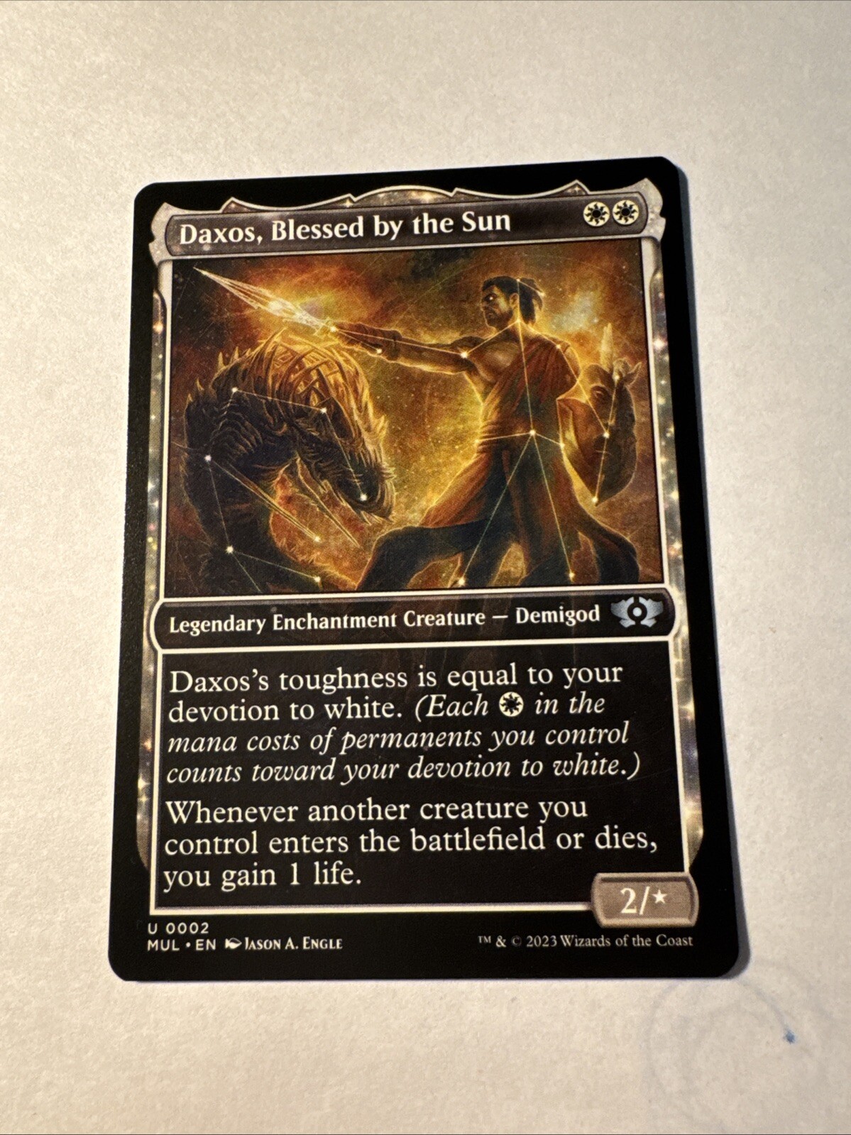 Daxos, Blessed by the Sun [Multiverse Legends] Magic MTG