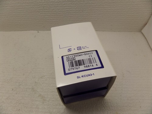 Casio AE1300WH-8AV, 10-letni zegarek na baterię, 100% fabrycznie nowy