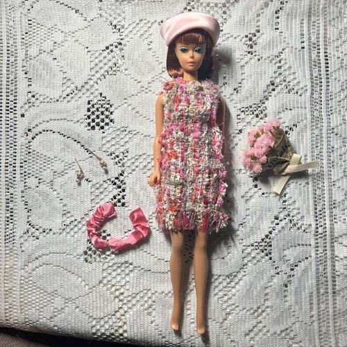 USED Vintage Barbie and Clothes Set Mattel Handmade