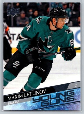 NHL --Young Guns--Upperdeck--20/21-Serie 2--Maxim Letunov - San Jose Sharks