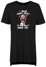 Funny Cow Nightie Womens Funny Faces So You Don' Have To Ladies Night Shirt Gift