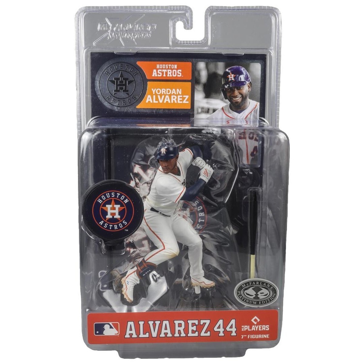 McFarlane MLB Yordan Alvarez Houston Astros White Jersey Chase