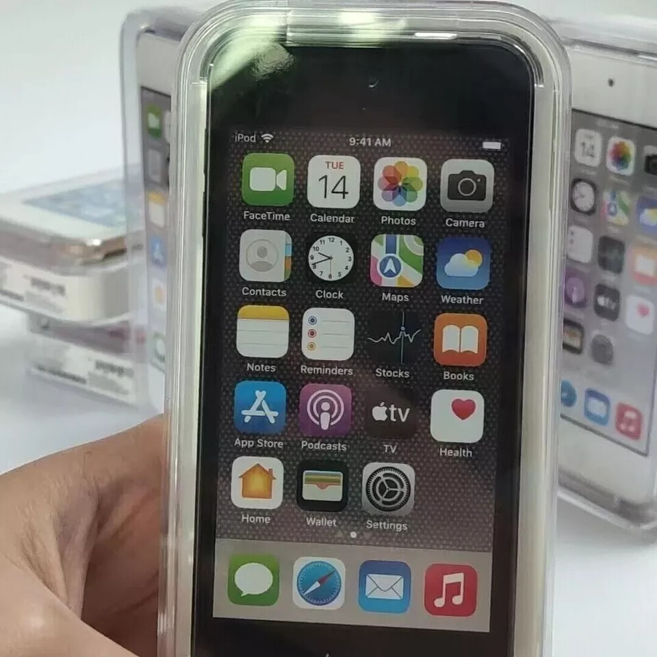 ULAK Coque IPod Touch 7, Housse IPod Touch 6/5 Étui Avec 2 Protection D'écran, Clear Mince