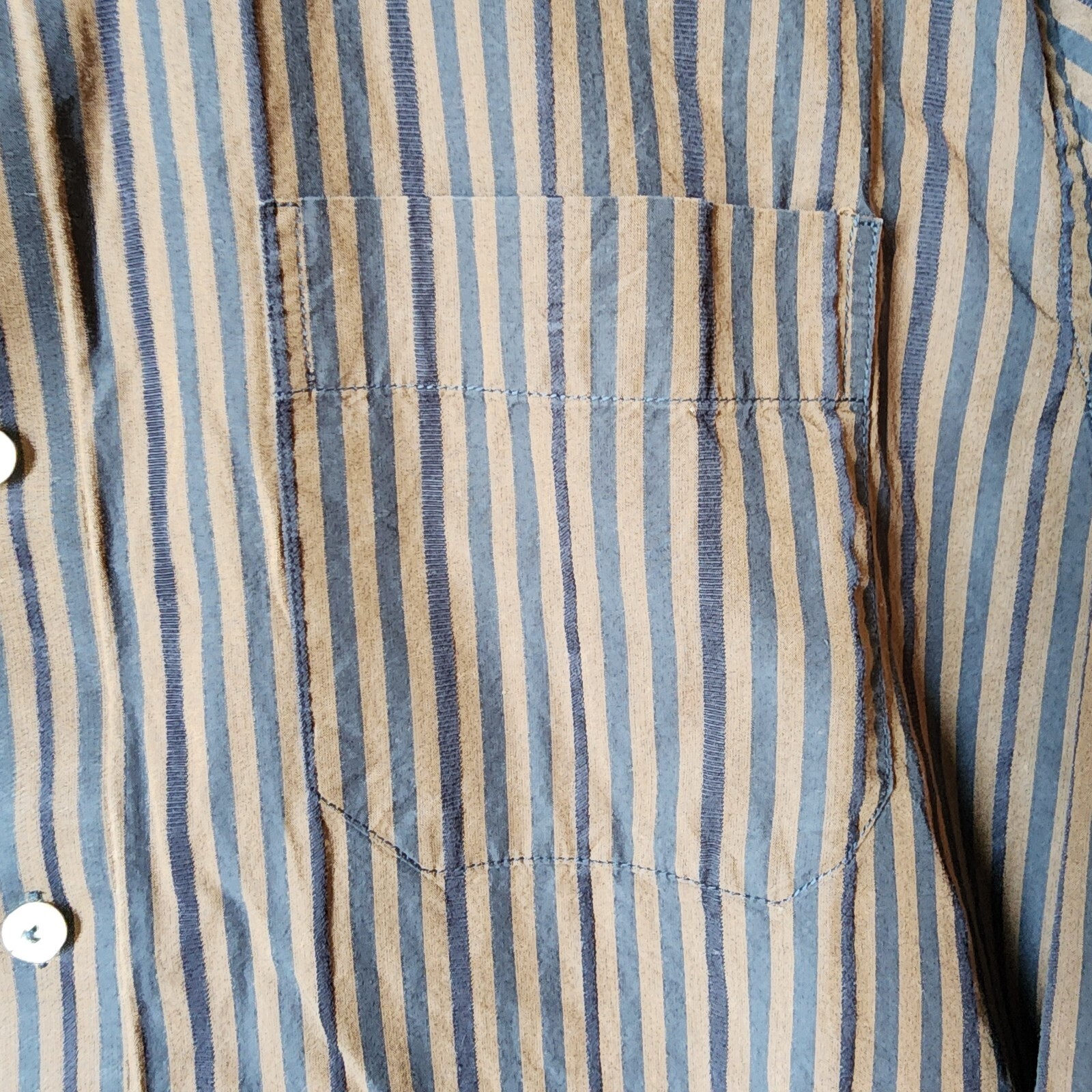 x2 Express Arnold Stuart Striped Button Up Long S… - image 9