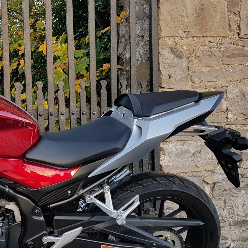 Cojín de asiento de pasajero trasero apto para Honda CB500F CBR500R CBR500 R 16-24 Foto 3 de 4