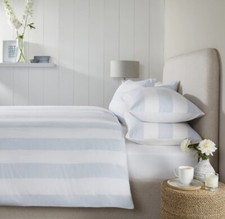 The White Company Maris Stripe Pillowcase 200 thread count, 50x90cm RRP £22