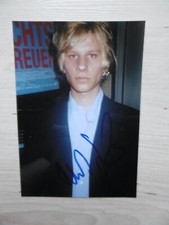 Robert Stadlober autograph signed 9x13 cm picture