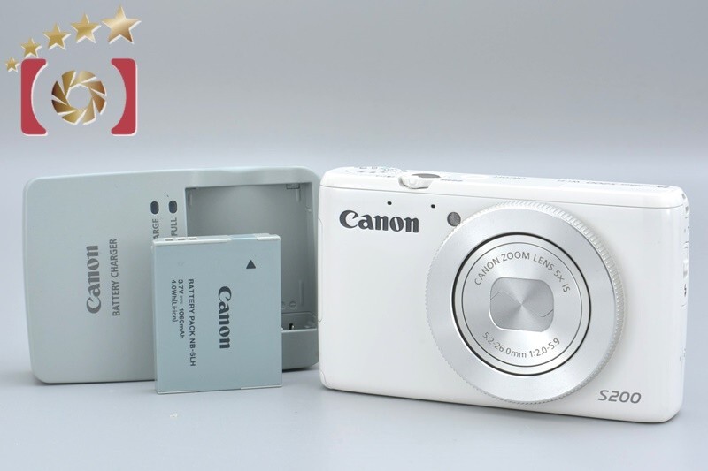 美品　Canon PowerShot S200 デジカメ　pc2033 Canon PowerShot S200 - Digital Camera - Compact - 10.1 Mpix