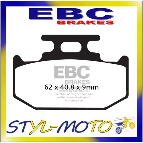 FA152MXS BeläGe Sinter Hinten EBC Suzuki TS 125 R 1990-1996-image