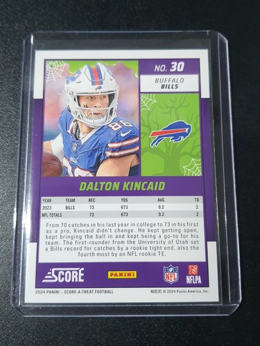 Dalton Kincaid - Score-a-Treat Football 2024 - Buffalo Bills - Bild 2 von 2