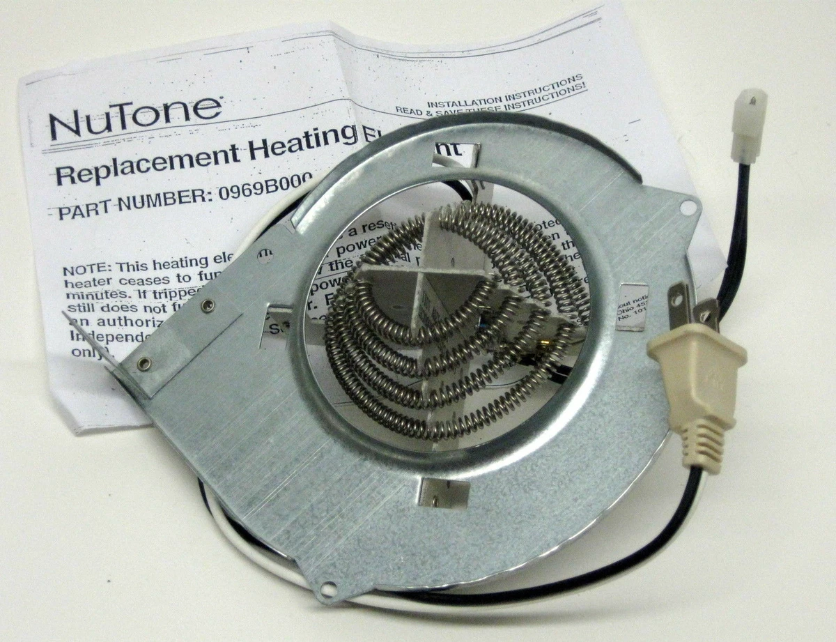 0969B000 Genuine Nutone Broan OEM Vent Bath Fan Heating Element 55321611299  | eBay