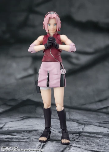 Bandai S.H.Figuarts Naruto Sakura Haruno Heredero del Testamento indominable de Tsunade