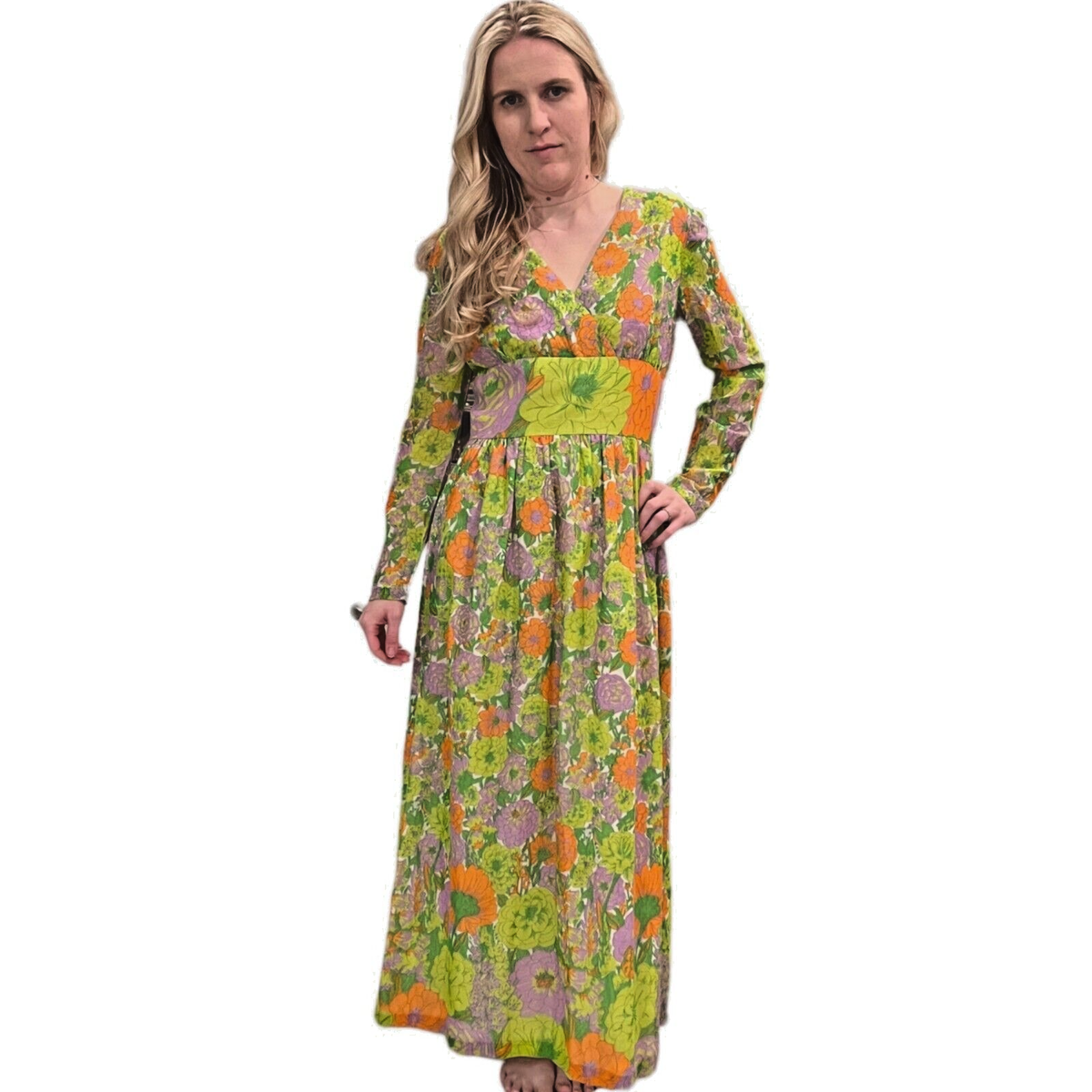 fitted lace wedding dress Trina Turk Women's Catamaran Maxi Dress in Noh Nightfall Stripe Size XXL main image 1