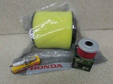 99-08 HONDA TRX400EX 400EX 400 TUNE UP KIT OEM AIR FILTER OIL FILTER SPARK PLUG