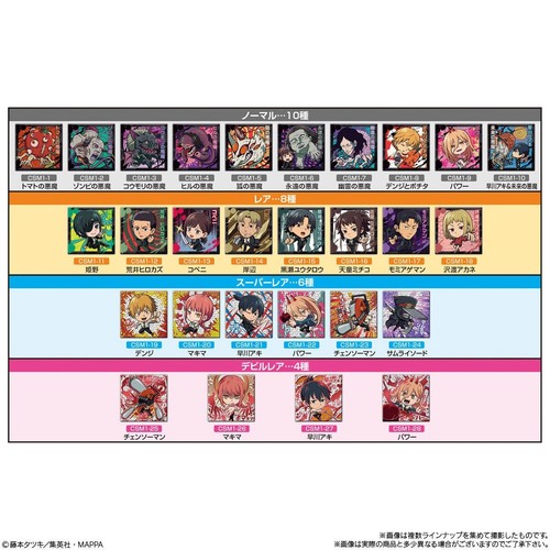CSM1-12 Hirokazu Arai Chainsaw Man Seal Wafer Vol.1 Bandai New Sticker 2023 - 第 6/6 張圖片