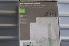 On Q Legrand Home Systems 28 Inch Enclosure Screw On Cover 364903-01-V1 White