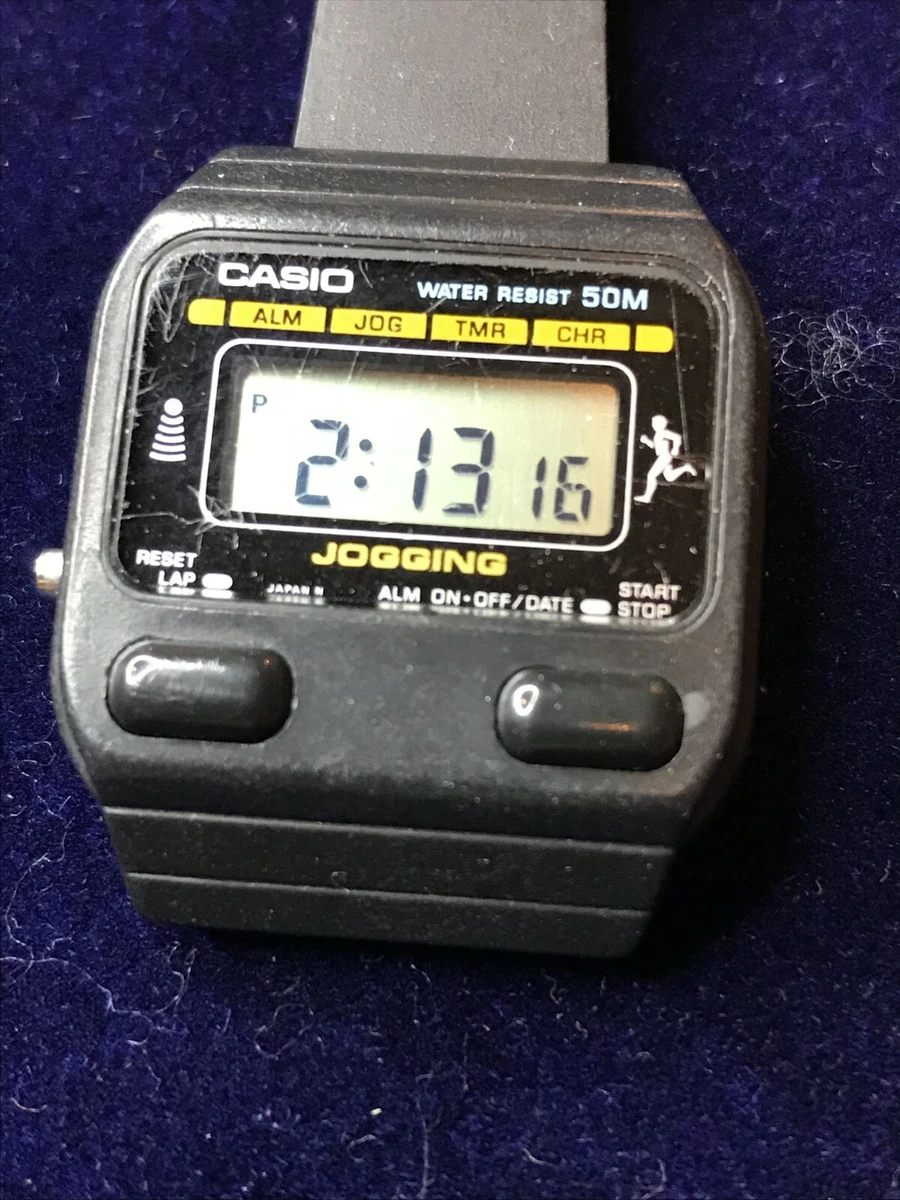 Vintage Casio Jogging Watch J-30W Rare | eBay