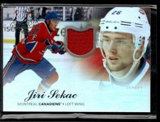 2014-15 Flair showcase jersey Jiri Sekac #55 H3R2J