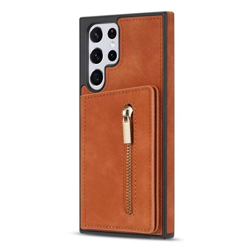 Für Samsung S23 S22 S21 S20 Ultra Plus FE Luxus Leder Münzen Kartenfach Hülle - Bild 22 von 46