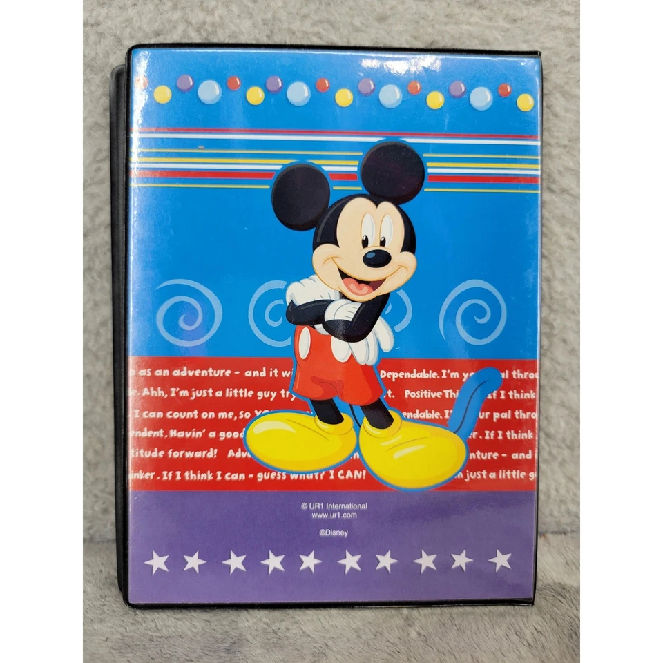 Mickey Mouse Photo Album Portfolio Case My Photos Disney Collectible - Image 2 of 4
