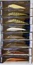 Sebile Acast Minnows  (5) SINKING  & (3) SUSP- Fishing Lures - Pre Berkley
