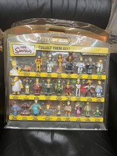 ULTRA RARE SIMPSONS COLLECTABLE FIGURES   ALL 3 SETS IN ORIGINAL DISPLAYS