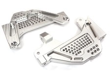 Integy C32422SILVER Axial 1:6 SCX6 Billet Machined Front Shock Towers