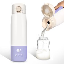 Portable Bottle Warmer for Travel, Bottle Warmer On The Go with Quick Heating...