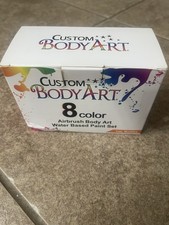 Custom Body art 8 Color Airbrush Body Paint