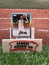 2022-23 Topps Chrome OTE Jazian Gortman Aqua OTE Refractor /99