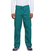 Scrubs Cherokee Workwear Men's Drawstring Cargo Pant Short 4100S TLBW Teal Blue