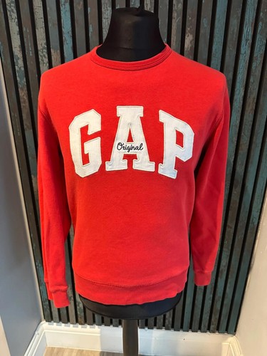 Felpa Gap Originals Spell out rossa taglia S