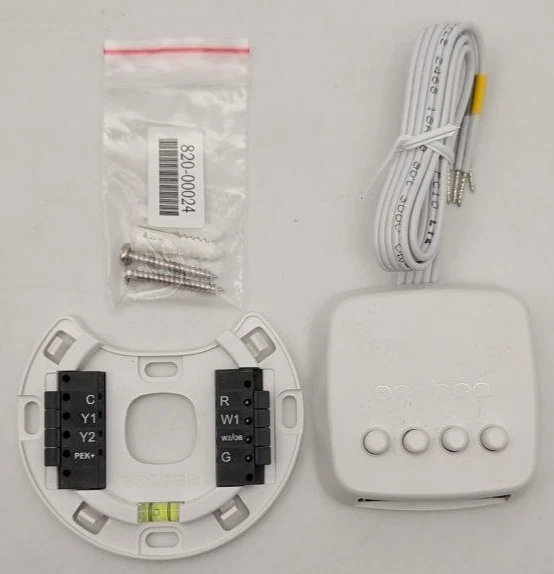 Ecobee Smart Thermostat Enhanced WiFi Programmable touchscreen Pack of 2 Black - Image 2 of 4