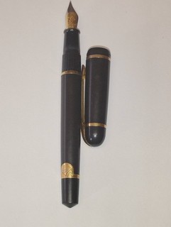 Waterman Vintage Phileas Black Fountain Pen as is