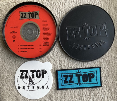 ZZ Top - Pincushion / CD-Single in Metall-Box + Aufkleber & Aufnäher