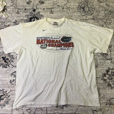 Vintage Y2K Florida Gators 2007 NCAA Basketball National Champions - Size XL