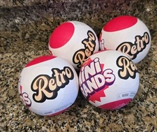 ZURU Lot Of 4 MINI BRANDS RETRO SEALED BALLS New