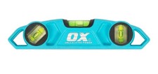 Ox Tools P027625 230mm 9" Pro Torpedo Spirit Level Boat Rare Earth Magnets