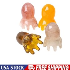 1pc Octopus Head Meridian Acupoint Scalp Comb Manual Massage Tool