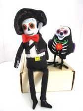 Target 2019 Day Of the Dead Viajero Bird & Skeleton Sitter Halloween