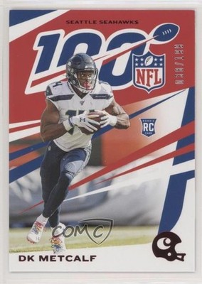 2019 Panini Chronicles NFL 100 Red 38/199 DK Metcalf #98 Rookie RC 1kk