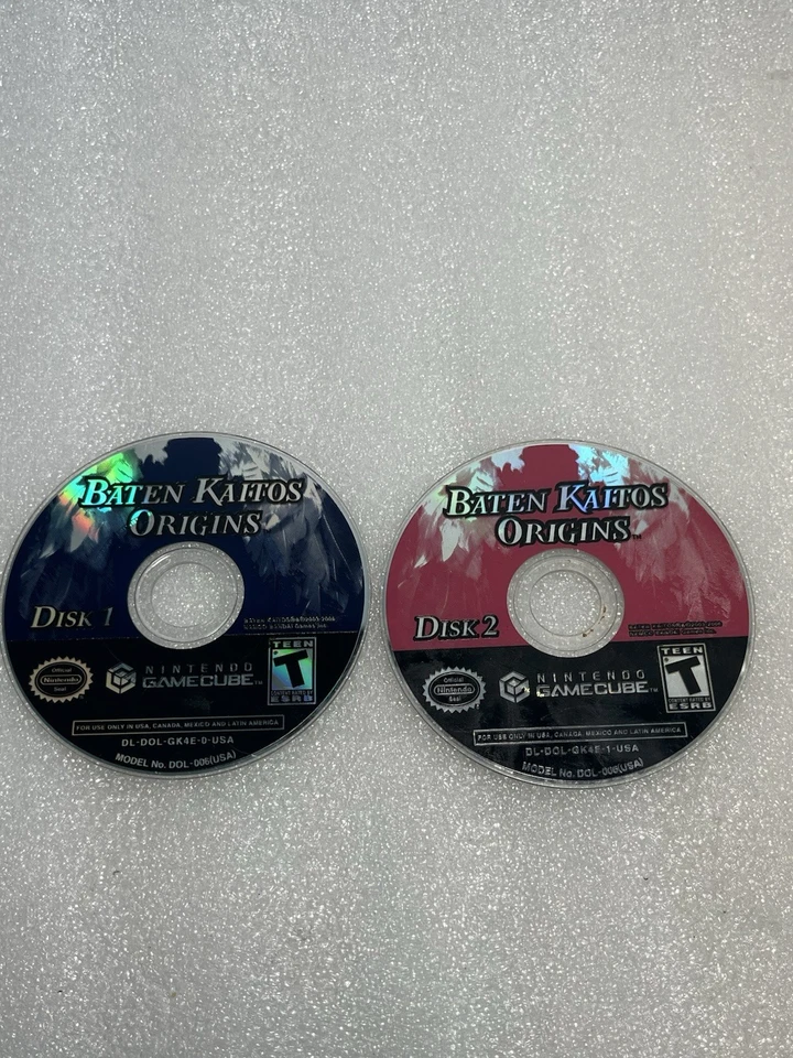 Baten Kaitos Origins Nintendo GameCube Discs Only Tested - Image 2 of 4
