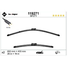 SWF Scheibenwischer Set vorne 61615A27D68 5F1955425A 6F1955425 5A27D68 | 649183