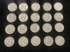 Roll 20 Franklin Silver Half Dollar 90% Silver. Free Shipping. SKUPCASWPPXTMN002