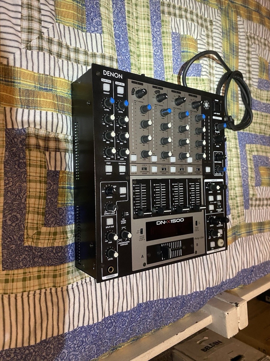 DENON DN-X1500S DJミキサー ハードケース付き DENON DN-X1500S DJミキサー ハードケース付き 名機 DENON DJ